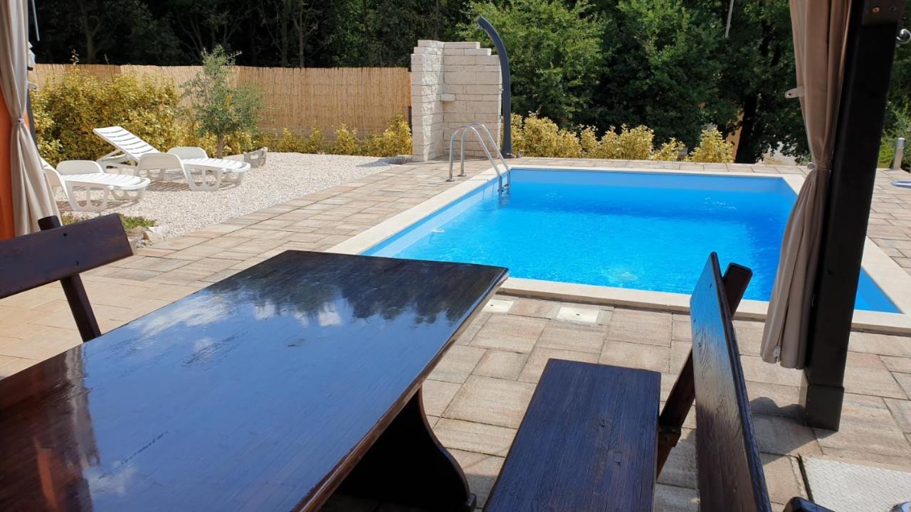 Villa Kras Rabac Labin Ripenda Pool Ripenda Kras Exterior photo